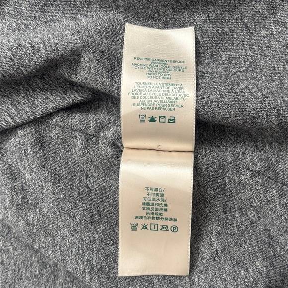 Roots | Black Varsity Jacket With White Striped Collar and Cuff Size Small - Picture 13 of 14